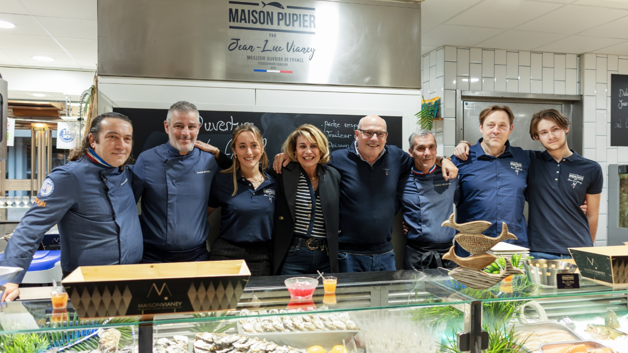 La Maison Pupier de retour aux Halles Paul-Bocuse de Lyon