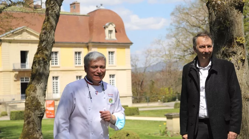 Près de Lyon : le projet de reconversion du château de Lacroix-Laval dévoilé avec le chef Christian Têtedoie