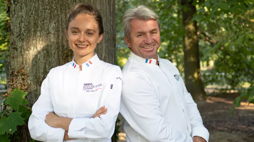 Edouard Loubet, nouveau coach de la lyonnaise Naïs Pirollet pour le Bocuse d'Or