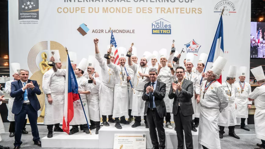 Coupe du Monde des Traiteurs au Sirha : la France arrive 2ème !